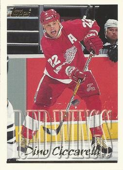 #77 Dino Ciccarelli - Detroit Red Wings - 1995-96 Topps Hockey