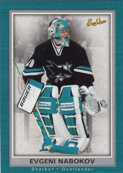 #77 Evgeni Nabokov - San Jose Sharks - 2005-06 Upper Deck Beehive Hockey