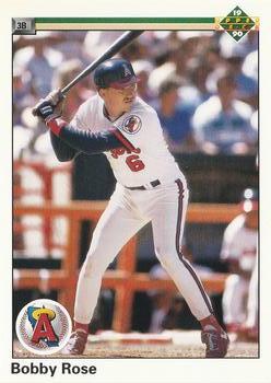 #77 Bobby Rose - California Angels - 1990 Upper Deck Baseball
