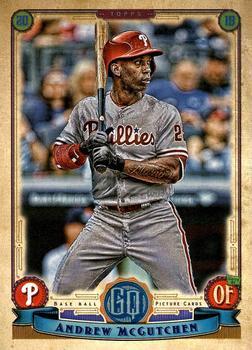 #77 Andrew McCutchen - Philadelphia Phillies - 2019 Topps Gypsy Queen Baseball