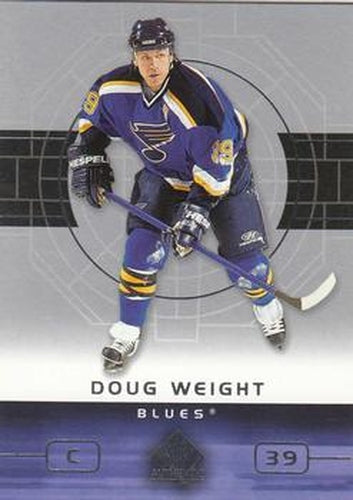 #77 Doug Weight - St. Louis Blues - 2002-03 SP Authentic Hockey