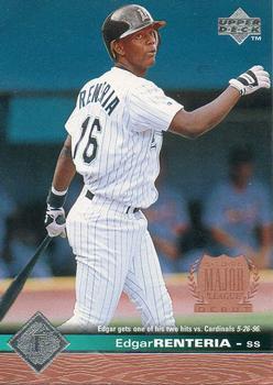 77 Edgar Renteria - Florida Marlins - 1997 Upper Deck Baseball – Isolated  Cards