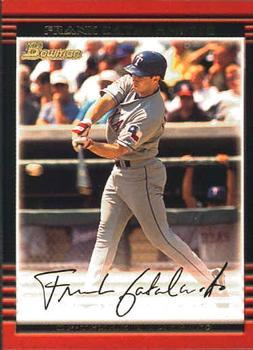 #77 Frank Catalanotto - Texas Rangers - 2002 Bowman Baseball
