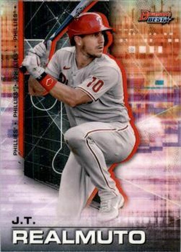 #77 J.T. Realmuto - Philadelphia Phillies - 2021 Bowman's Best Baseball