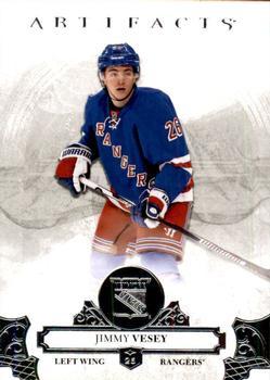 #77 Jimmy Vesey - New York Rangers - 2017-18 Upper Deck Artifacts Hockey