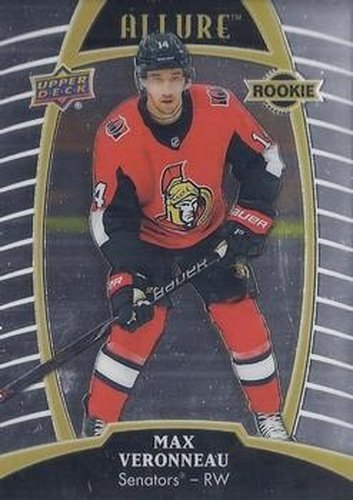 #77 Max Veronneau - Ottawa Senators - 2019-20 Upper Deck Allure Hockey