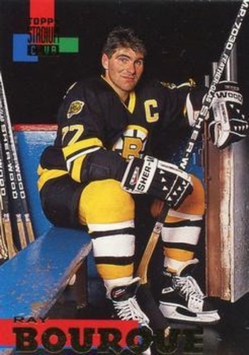 #77 Ray Bourque - Boston Bruins - 1994-95 Stadium Club Hockey