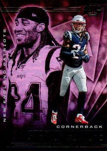 #77 Stephon Gilmore - New England Patriots - 2020 Panini Illusions Football