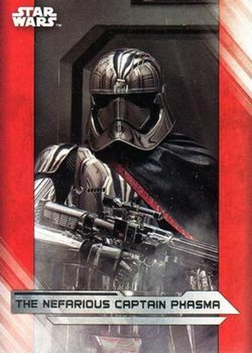 #77 The Nefarious Captain Phasma - 2017 Topps Star Wars The Last Jedi