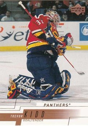 #77 Trevor Kidd - Florida Panthers - 2000-01 Upper Deck Hockey