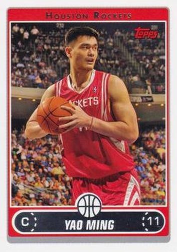 #77 Yao Ming - Houston Rockets - 2006-07 Topps Basketball