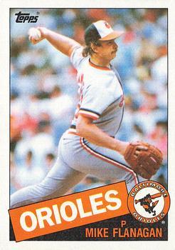 #780 Mike Flanagan - Baltimore Orioles - 1985 Topps Baseball