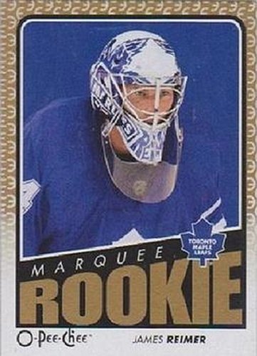 #782 James Reimer - Toronto Maple Leafs - 2009-10 O-Pee-Chee Hockey
