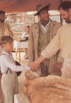 #37 Indy meets Mr. Heller, a taxidermist from th - 1992 Pro Set Young Indiana Jones