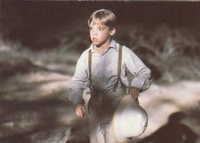 #45 Indy is totally lost in the bush. A large As - 1992 Pro Set Young Indiana Jones