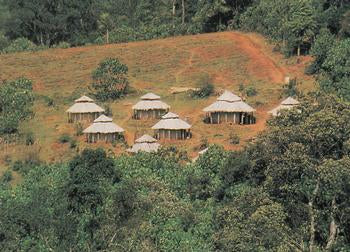 #74 The troops come upon a Ubangi village. It is - 1992 Pro Set Young Indiana Jones