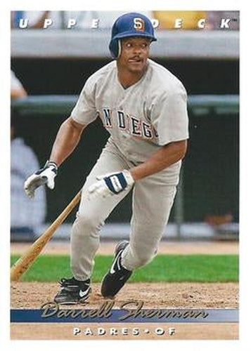 #784 Darrell Sherman - San Diego Padres - 1993 Upper Deck Baseball