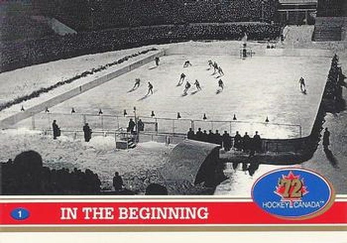 #1 In The Beginning - USSR - 1991-92 Future Trends Canada 72 Hockey