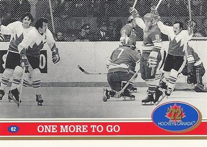 #62 One More To Go / Game 7 Statistics - Canada / USSR - 1991-92 Future Trends Canada 72 Hockey