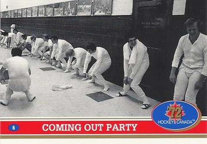 #6 Coming Out Party - Canada - 1991-92 Future Trends Canada 72 Hockey