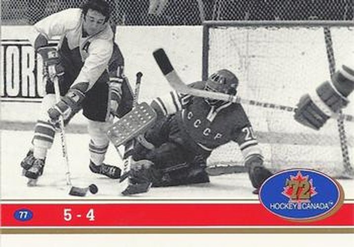 #77 5-4 / 5-5 - Canada / USSR - 1991-92 Future Trends Canada 72 Hockey