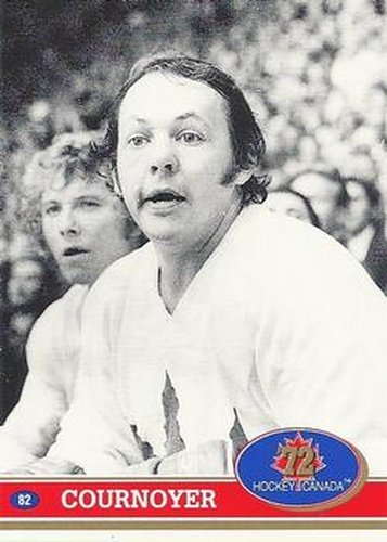 #82 Yvan Cournoyer - Canada - 1991-92 Future Trends Canada 72 Hockey