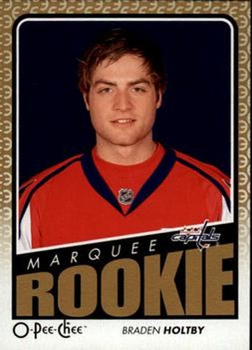 #785 Braden Holtby - Washington Capitals - 2009-10 O-Pee-Chee Hockey