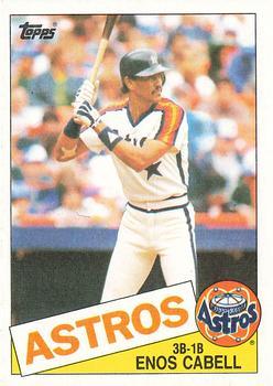 #786 Enos Cabell - Houston Astros - 1985 Topps Baseball