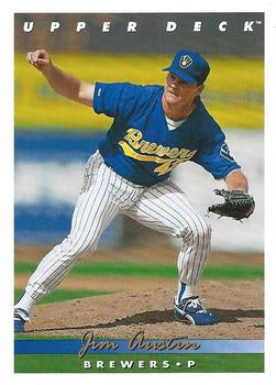 #787 Jim Austin - Milwaukee Brewers - 1993 Upper Deck Baseball