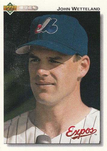 #788 John Wetteland - Montreal Expos - 1992 Upper Deck Baseball