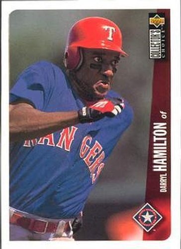 #788 Darryl Hamilton - Texas Rangers - 1996 Collector's Choice Baseball