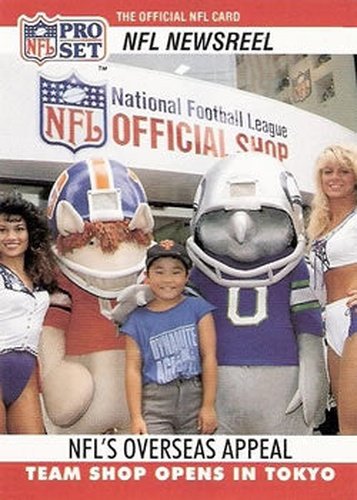 #789 NFL Team Shop - - 1990 Pro Set Football