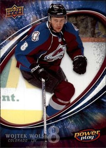 #78 Wojtek Wolski - Colorado Avalanche - 2008-09 Upper Deck Power Play Box Set Hockey