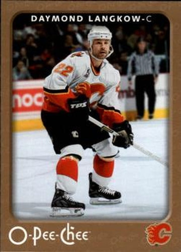 #78 Daymond Langkow - Calgary Flames - 2006-07 O-Pee-Chee Hockey
