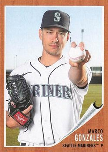 #78 Marco Gonzales - Seattle Mariners - 2021 Topps Archives Baseball