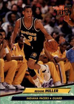 #78 Reggie Miller - Indiana Pacers - 1992-93 Ultra Basketball