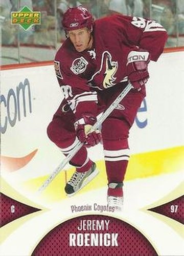 #78 Jeremy Roenick - Phoenix Coyotes - 2006-07 Upper Deck Mini Jersey Hockey