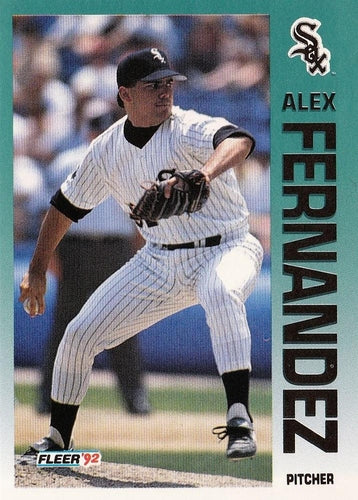 #78 Alex Fernandez - Chicago White Sox - 1992 Fleer Baseball