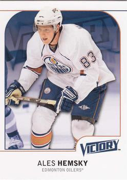 #78 Ales Hemsky - Edmonton Oilers - 2009-10 Upper Deck Victory Hockey