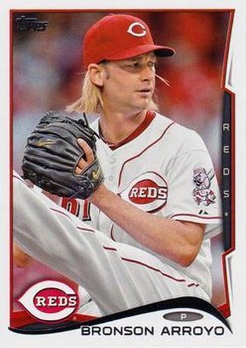 #78 Bronson Arroyo - Cincinnati Reds - 2014 Topps Baseball