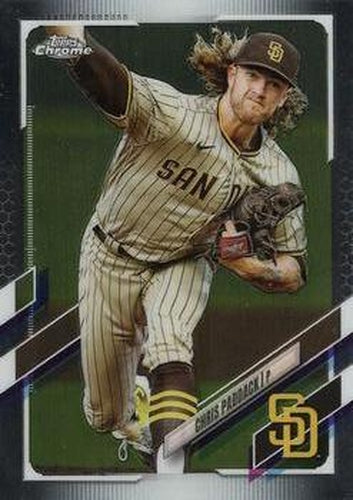 #78 Chris Paddack - San Diego Padres - 2021 Topps Chrome Baseball