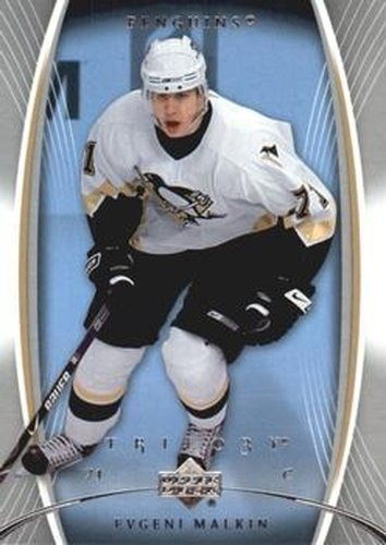 #78 Evgeni Malkin - Pittsburgh Penguins - 2007-08 Upper Deck Trilogy Hockey