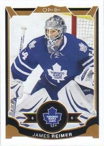 #78 James Reimer - Toronto Maple Leafs - 2015-16 O-Pee-Chee Hockey