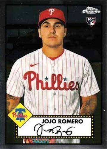 #78 JoJo Romero - Philadelphia Phillies - 2021 Topps Chrome Platinum Anniversary Baseball