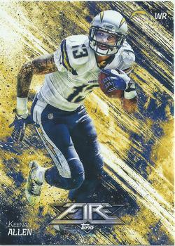 #78 Keenan Allen - San Diego Chargers - 2014 Topps Fire Football
