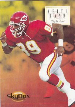 #78 Keith Cash - Kansas City Chiefs - 1994 SkyBox Premium Football