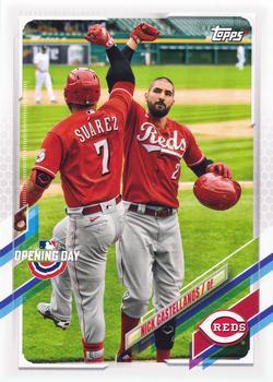#78 Nick Castellanos - Cincinnati Reds - 2021 Topps Opening Day Baseball