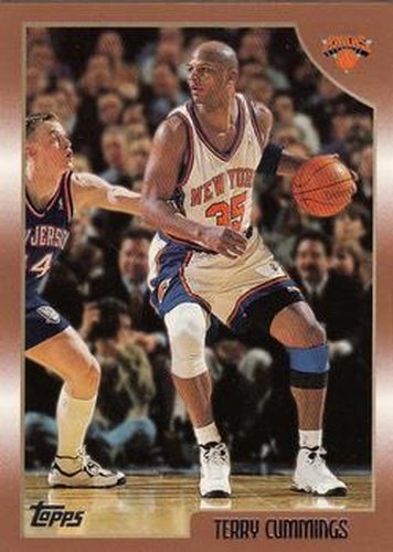 #78 Terry Cummings - New York Knicks - 1998-99 Topps Basketball