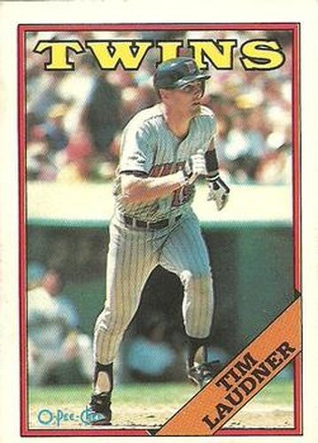 #78 Tim Laudner - Minnesota Twins - 1988 O-Pee-Chee Baseball