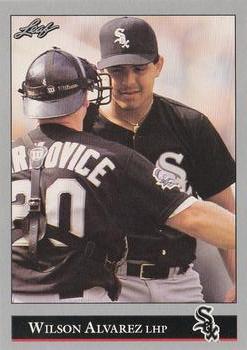 #78 Wilson Alvarez - Chicago White Sox - 1992 Leaf Baseball